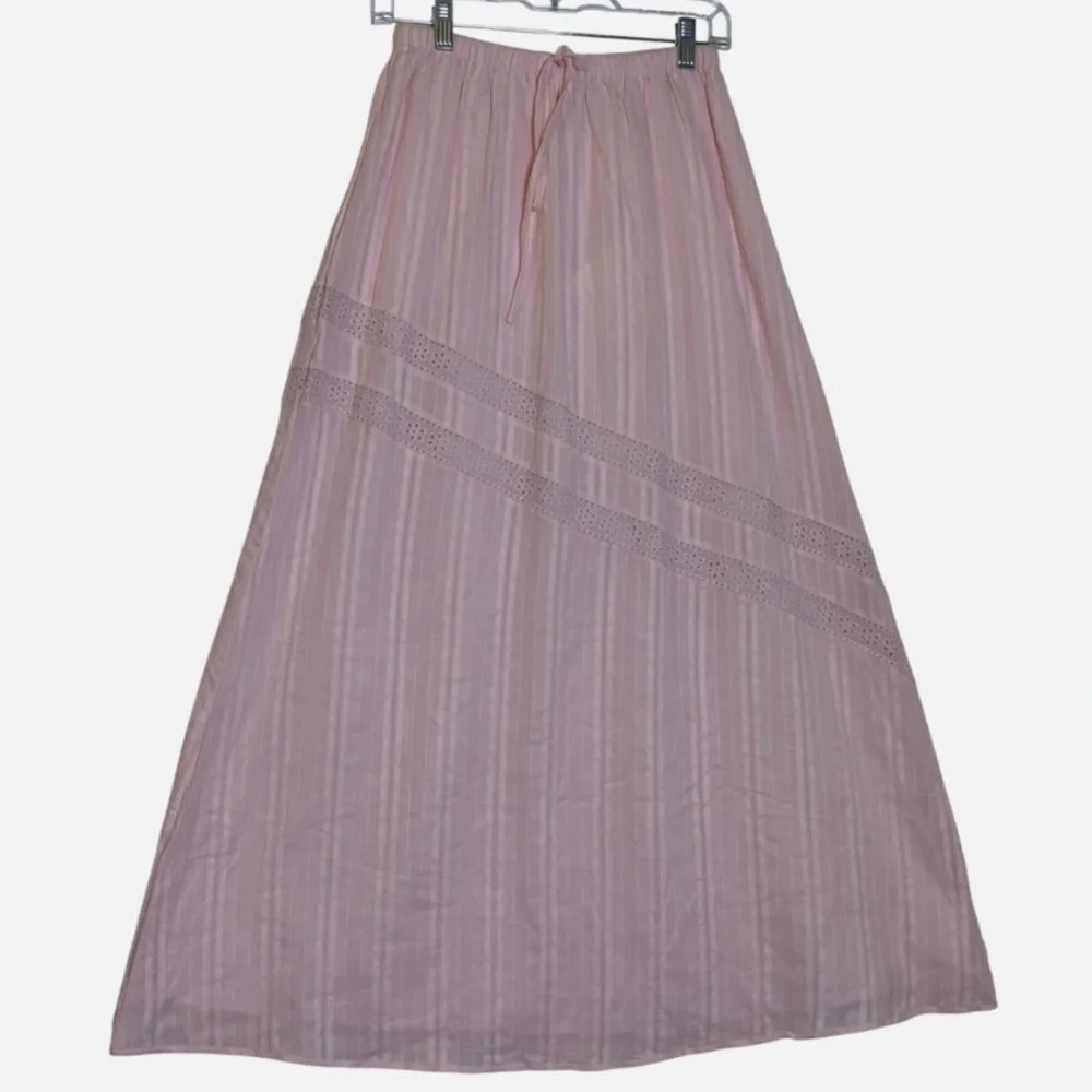 NEW Peppermayo Maxi Skirt Blush Pink Festival Boho Cottage Beach Hippie 4 - Picture 5 of 6